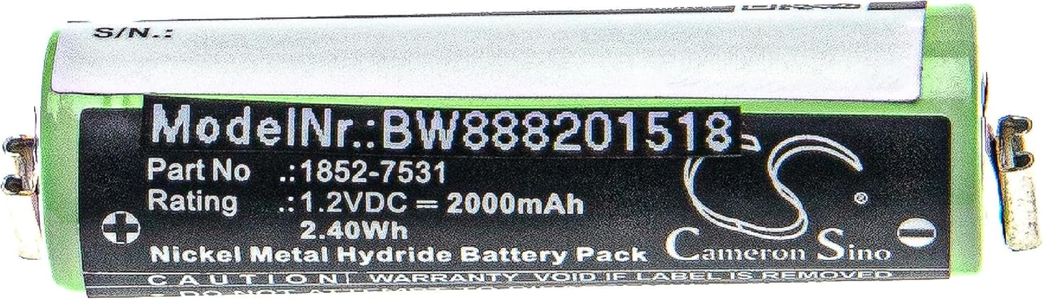 Moser ChroMini 1591, 1591B, 1591Q Razor Hair Trimmer kompatibilní baterie