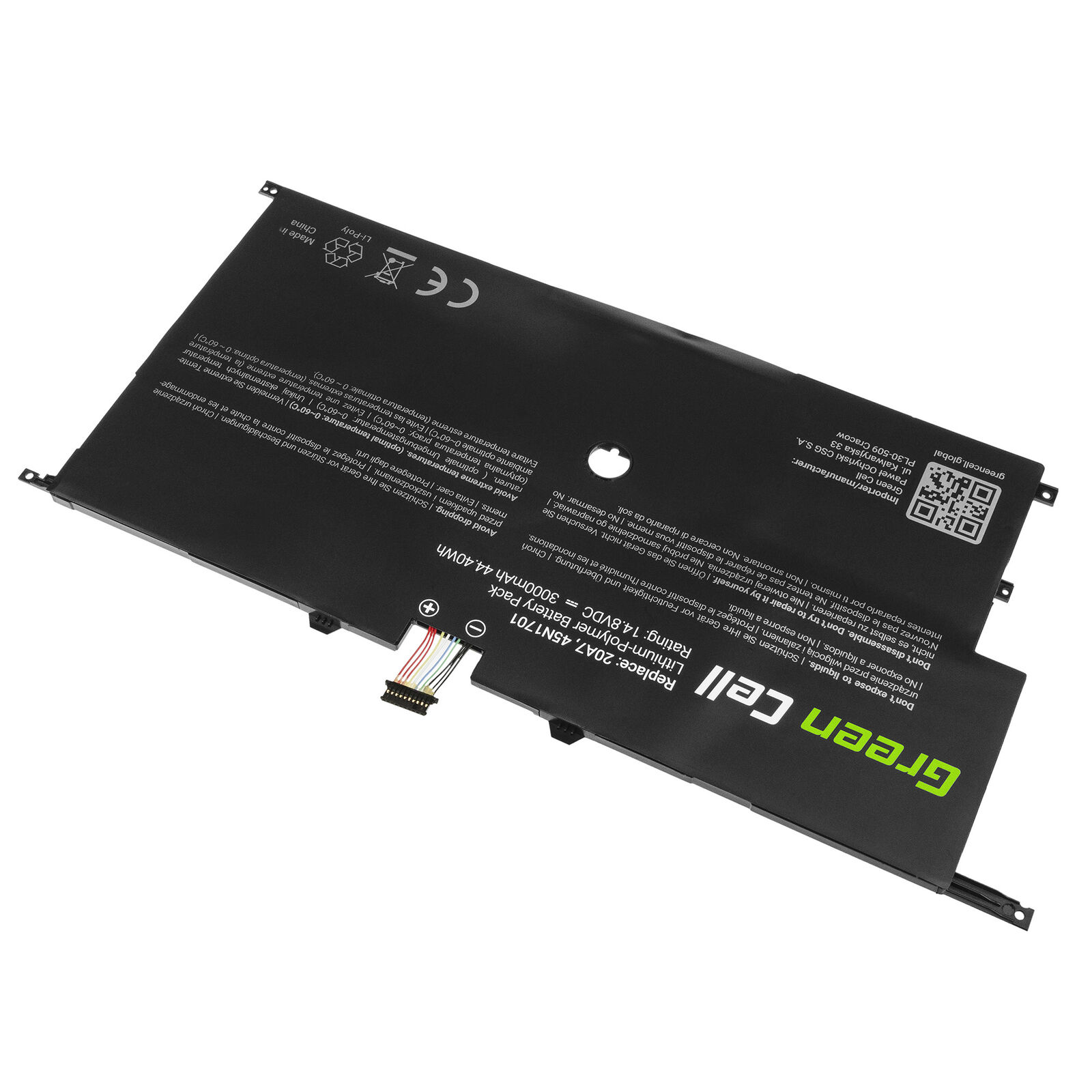 Lenovo ThinkPad X1 Carbon 14 Gen 2 20A7 20A8 45N1702 45N1703 kompatibilní baterie