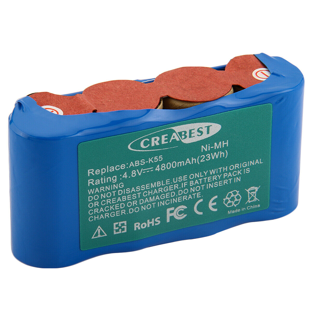 4.8AH 4800mAh Ni-MH Karcher Akkubesen K50 K85 ABS-K55 BF9900 kompatibilní baterie