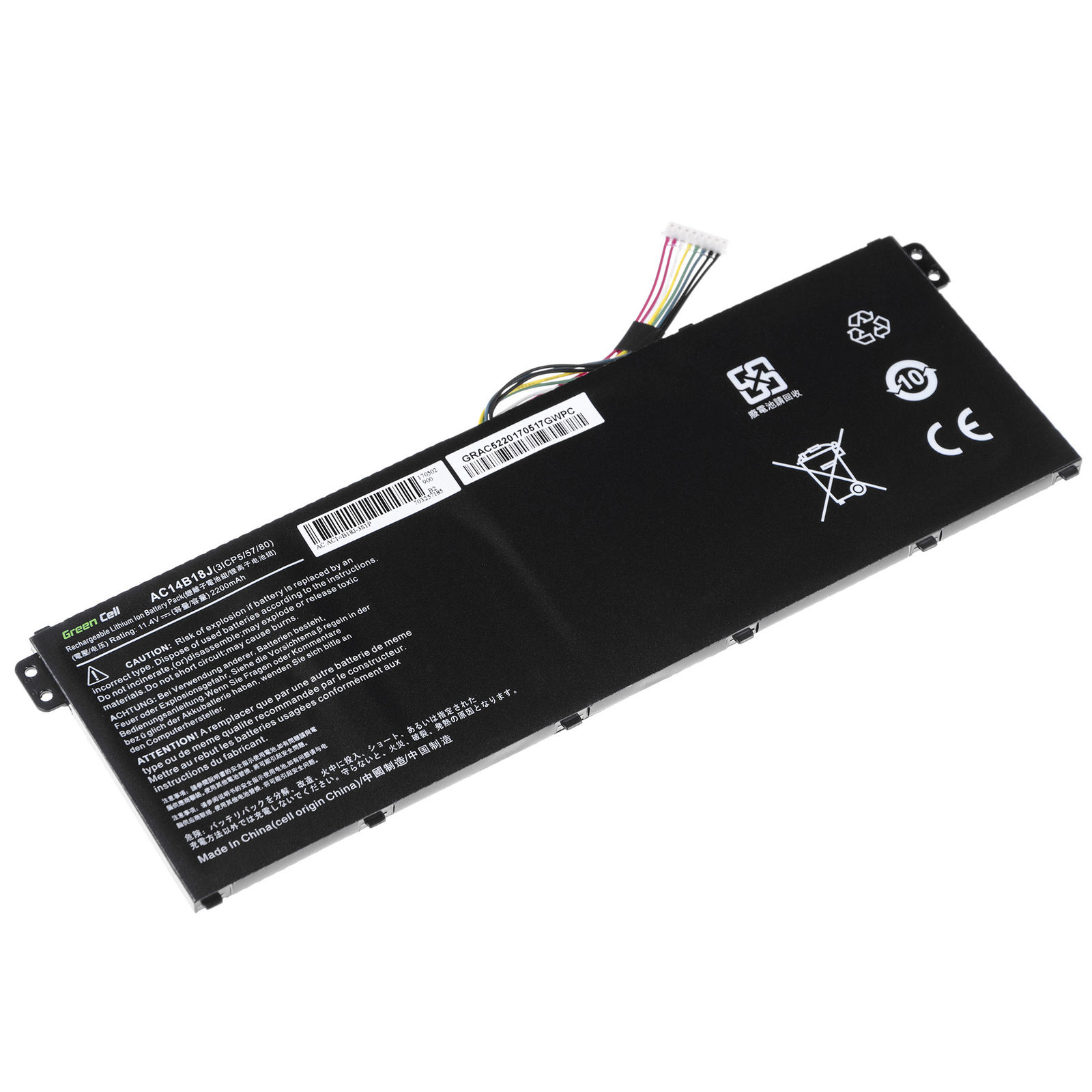 Acer Aspire ES 17 ES1-731-P7RK ES1-731-P892 ES1-731-P8H6 kompatibilní baterie