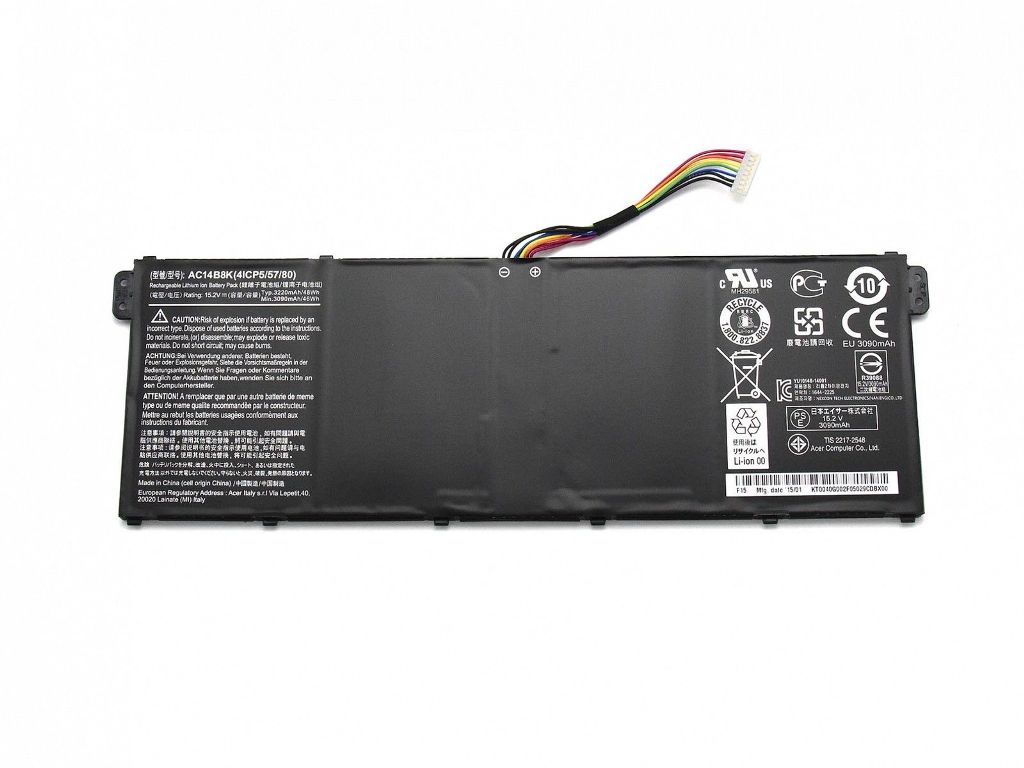 15,2V AP14B8K AC14B18J Acer Chromebook11 C730 13 C810 15 C910 NE512 kompatibilní baterie