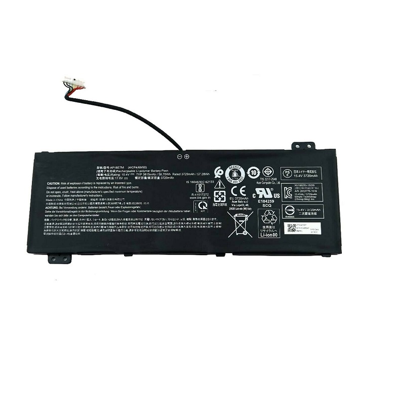 AP18E7M AP18E8M 4ICP4/69/90 Acer Nitro 7 AN715-51,Aspire 7 A715-74G kompatibilní baterie