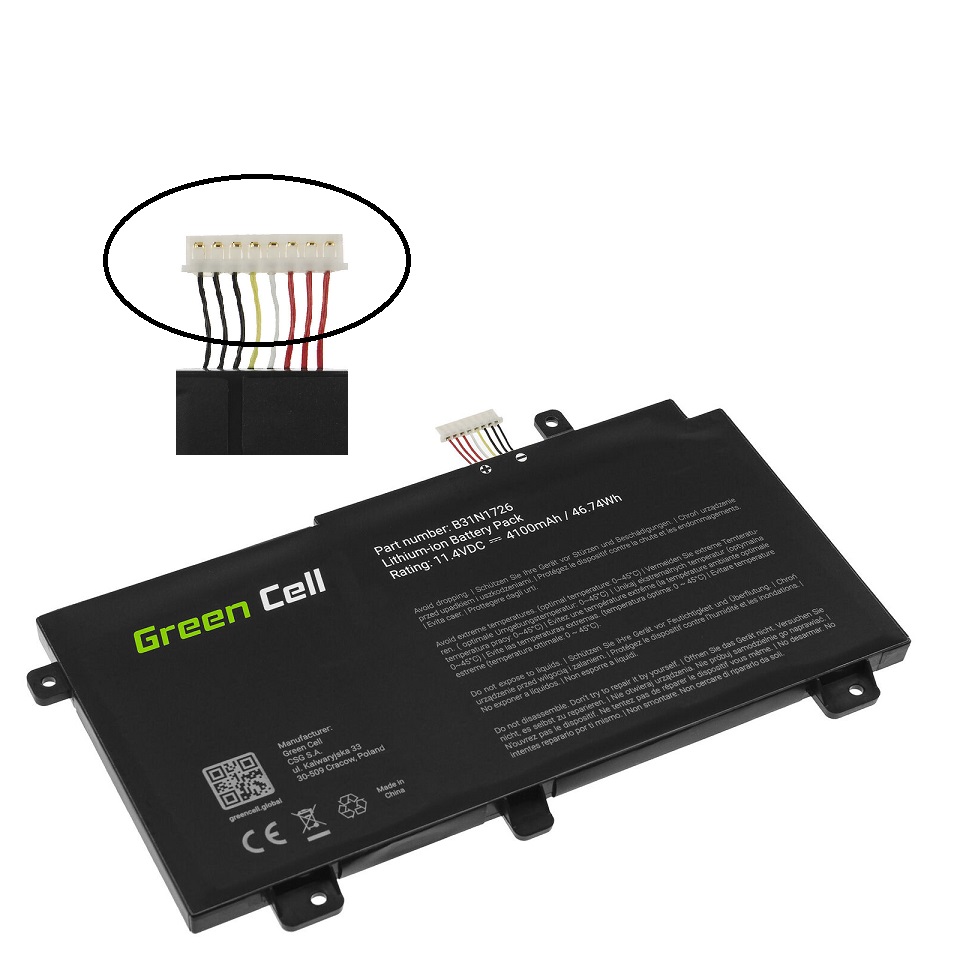 B31N1726 ASUS ROG Strix G15 G512 G512LI G531 G531GT kompatibilní baterie