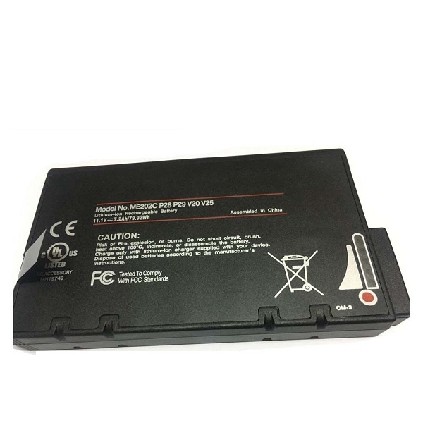BP-LP2900/33-01PI Getac S400 DR202S RS2020 LI202S V200 kompatibilní baterie