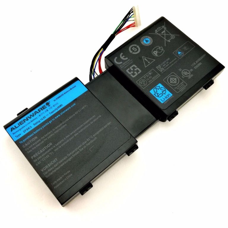 14.8V 2F8K3 KJ2PX Dell Alienware 17 M17X-R5 18 M18X-R3 0J33T kompatibilní baterie
