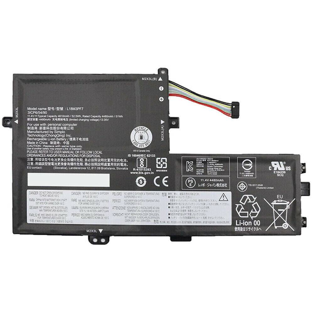 Lenovo ideapad S340-15API S340-15IWL L18M3PF7 L18M3PF6 L18C3PF7 kompatibilní baterie
