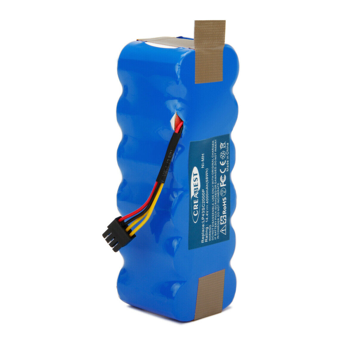 4Ah 14.4V Ni-MH Ariete Briciola 2712 2713 2717 Dibea Cobos KK-8 X-500 kompatibilní baterie