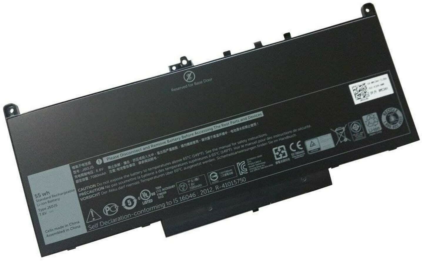 7.6V 242WD J60J5 MC34Y 1W2Y2 0MC34Y Dell Latitude E7270 E7470 kompatibilní baterie