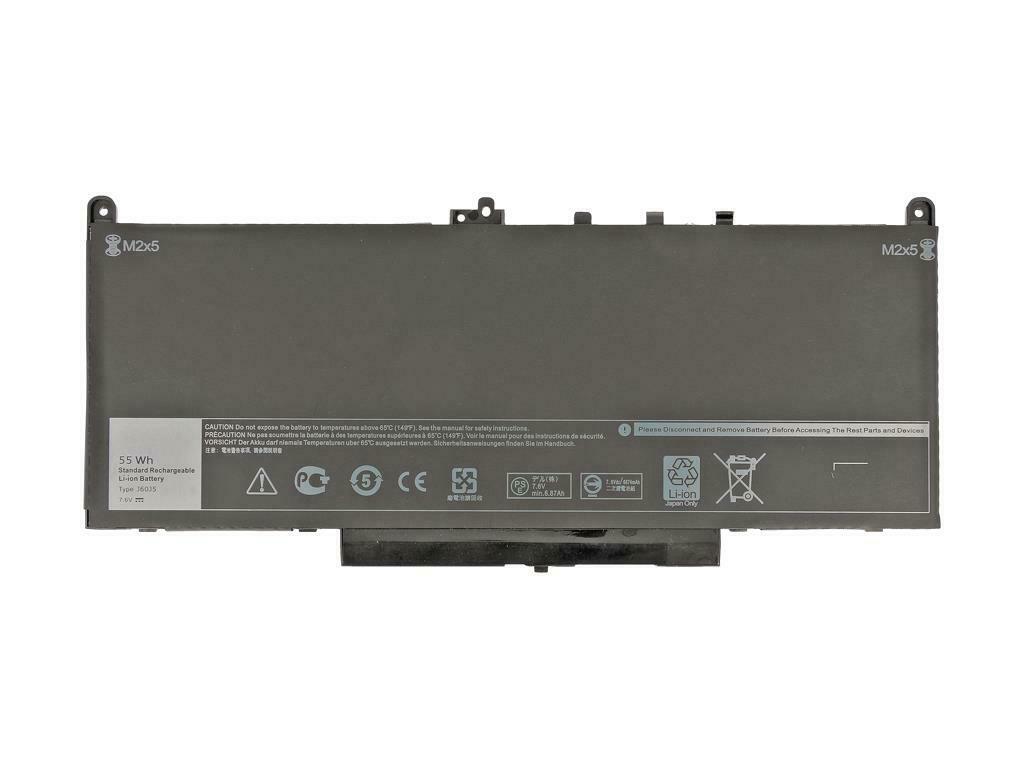 7.6V 242WD J60J5 MC34Y 1W2Y2 0MC34Y Dell Latitude E7270 E7470 kompatibilní baterie