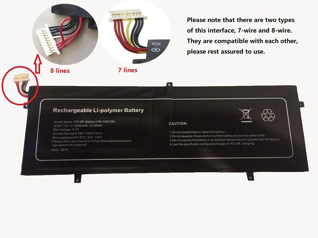 JUMPER EZBOOK 3 PRO 13.3INCH LB10 4500MAH (32.4WH), 7.6V kompatibilní baterie