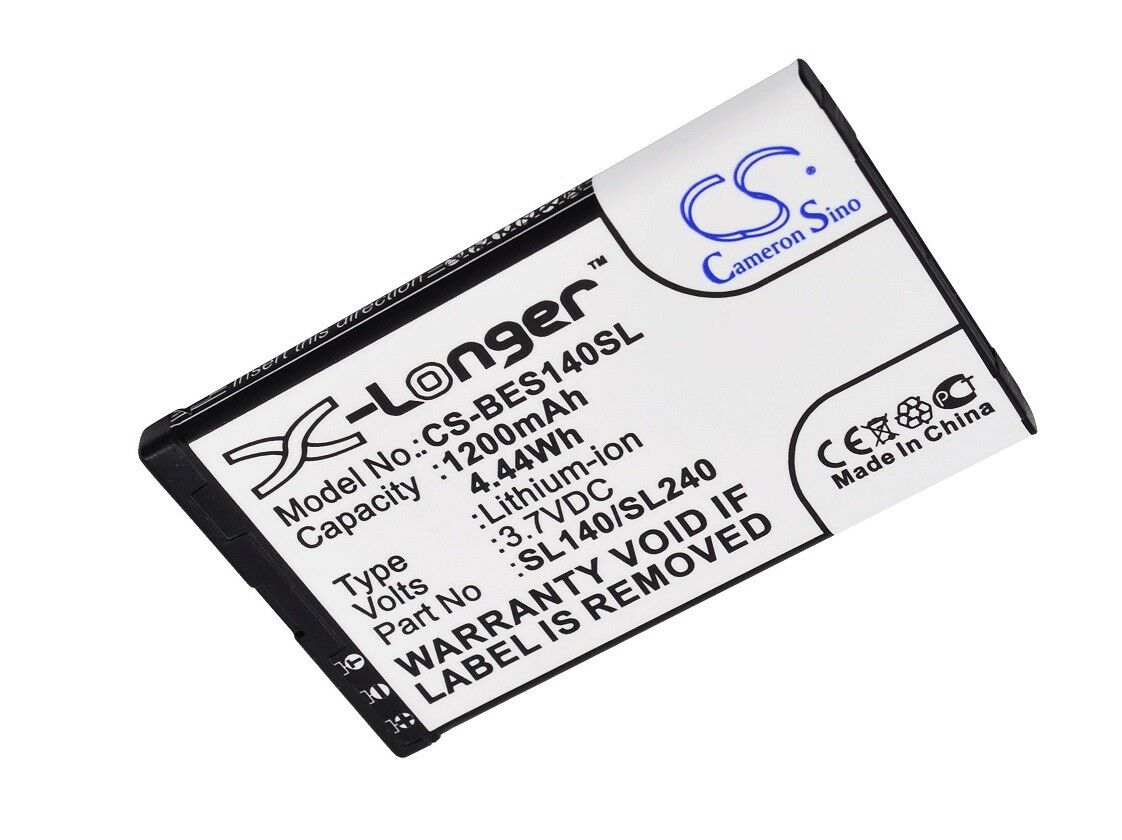 1200mAh Bea-fon SL140,SL240,SL340 EP-600 RCB01P04 BS-03 kompatibilní baterie